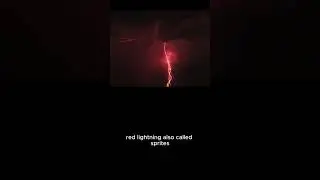 Colors of Lightning #thunderstorm#stormchasing#weather#storm#extremeweather🌈 Color & Science