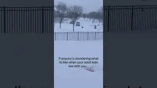 Sledding adventures with the neighbors: big kids & snow fun! #sledding #fun