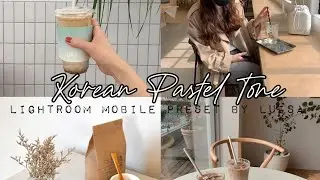 LIGHT ROOM MOBILE PRESETS || KOREAN PASTEL TONE || LUISA BUAR