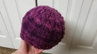 Easy trick to a perfectly blocked knit hat!