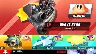 Kirby Air Riders - Online Races with Amiibo