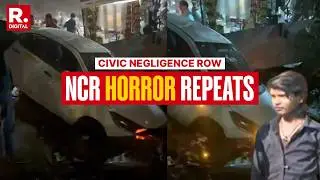 Delhi NCR: Car Plunges Into Open Drain In Noida Sector 70 Amid Growing Safety Concerns