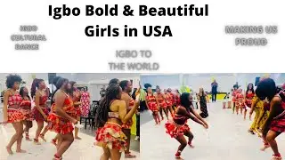 Igbo Cultural Dance  in USA.  Bold and Beautiful .....Proud of Igbo Culture