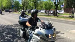 Moto parāde Valmiera 2018  Мото парад Валмиера 2018