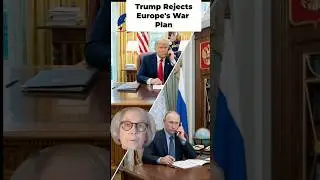 Трамп отвергает европейский мирный план #короткие