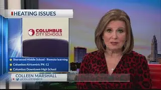 Two Columbus City Schools closed due to heating issues; one goes remote
