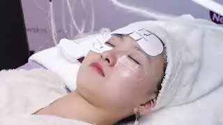 Pulselift ems rf face lift machine demonstration#firming