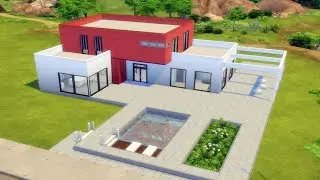 The Sims 4 - Modern Home | Speed Build | Modern House Building
