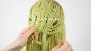 Красивая коса для особых случаев #прическа #вирусныекороткиевидео #короткиевидео