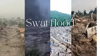 Unbelievable scenes from swat floods 2025#bunerflood #disaster #flood#swat valley #floodinpakistan 