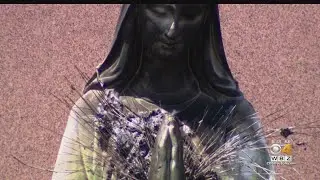 Blessed Virgin Mary Statue Vandalized In Dorchester