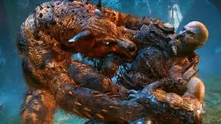 Эпическая битва с боссом в God of War 🔥 | Кратос против орды оборотней | Геймплей на ПК с ультра-...