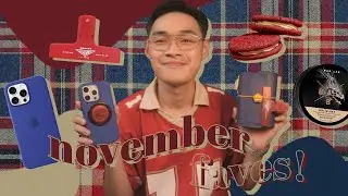 November Favorites 2025 🧢 | Cedrix Eligio