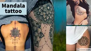 Mandala Tattoo Women (Ornamental - Lutos - Geometric)