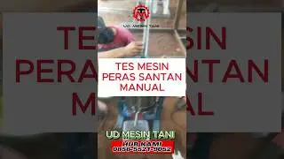 Mesin Peras Manual #perassantan