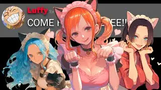 Locked Room Challenge: Luffy Nami Vivi Boa Hancock | One Piece Discord Text Story