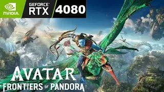 Avatar: Frontiers of Pandora BENCHMARK 4K HDR Max Settings RTX 4080 - Intel i5-13400f