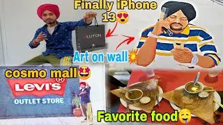 😍 finally got an iPhone 13😍 | sidhu moosewalla Art | Bird shop🥳 #trending #vlog #kaimvlogs #viral