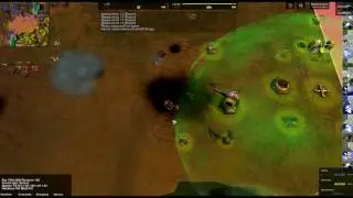 Total Annihilation ARM Suicide Kbot destroys CORE Long Range Artillery TA HD 1080p PC