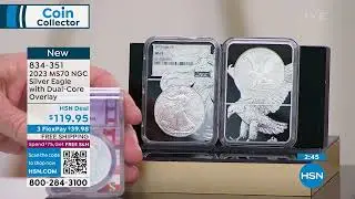 2023 MS70 NGC Silver Eagle with DualCore Overlay