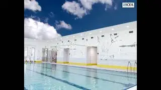 Transform Your Space with a Stunning Swimming Pool-Inspired Stretch Ceiling | Iceil Systems