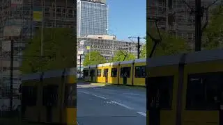 Tram in Berlin💛#berlin #tramways #berlintram
