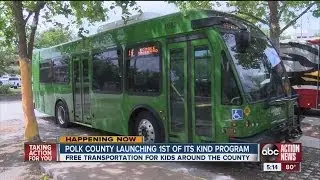 Polk officials hope bus program quells gang violence