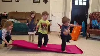 Gymnastics class taught by Laynie!