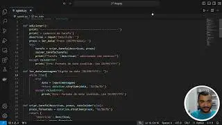 Primeiro Projeto do Zero em Python   SG Task   Refatorando Parte 4