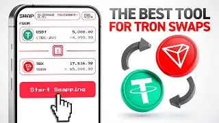 How to Swap Tokens on TRON Even With 0 TRX