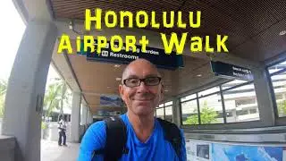 Honolulu Airport HNL Walk