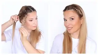 Интересные прически, которые вы можете попробовать #прически #урокпоприческам