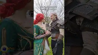 YES #Cosplay #Cosplayers #Cosplaying #TheWitcher #Geralt #WitcherCosplay #Triss #ComicCon