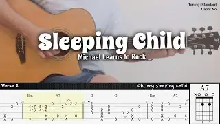 Sleeping Child - MLTR | Fingerstyle Guitar | TAB + Chords + Lyrics