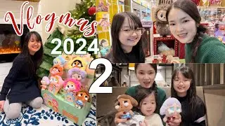 VLOGMAS 2024 P-2 ♥ Đếm Ngược Tới Giáng Sinh Cùng POP MART  | mattalehang