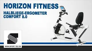 Horizon Fitness Halbliege-Ergometer Comfort 8.0