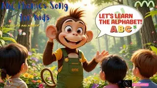 Swing into the ABCs | Learn with Max the Monkey in the Forest! 🐵🌳| ABC Phonics Song for Preschoolers