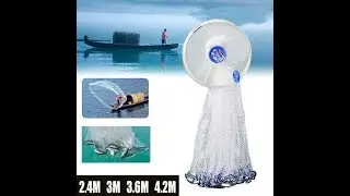 Hand Throw Magic Fishing Net   Zevics
