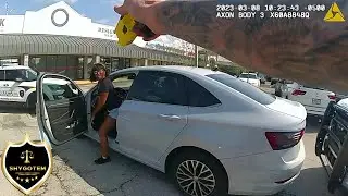 Woman Ran From Traffic Stop & Doesn't End Well