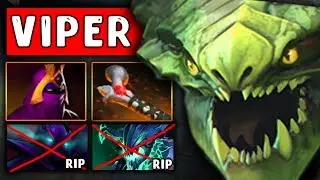 ОН ЗНАЕТ КОГДА ПИКНУТЬ ВАЙПЕРА! W33 MID VIPER DOTA 2