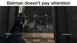 Batman doesn't pay attention and fuck*ng kills a cop