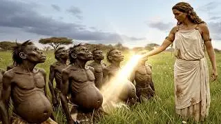 GODDESS HERA vs EARLY HUMANS ✨ Survival challenge in Prehistoric World | Stone Age (3D CGI)