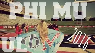 PHI MU - University of Louisiana at Lafayette 2016