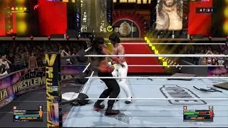 WWE 2K25 Roman Reigns VS Eddie Page WM