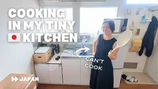cooking for the first time in my small japanese kitchen (after 7 months 💀) 🇯🇵