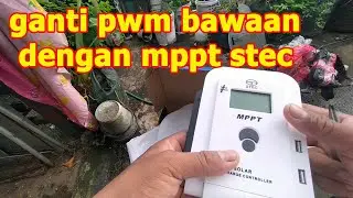 upgrade pwm bawaan dengan mppt stec