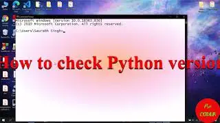 How to check python version