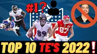 NFL TOP 10 TIGHT ENDS 2022!