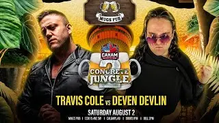 Travis Cole vs Deven Devlin | Aug 02, 2025 | Calgary | CanAm Wrestling