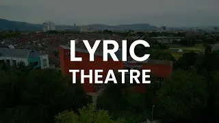 Lyric Theatre Belfast - Aerial Stock Footage - #4K #60FPS #aerial #belfast #ni